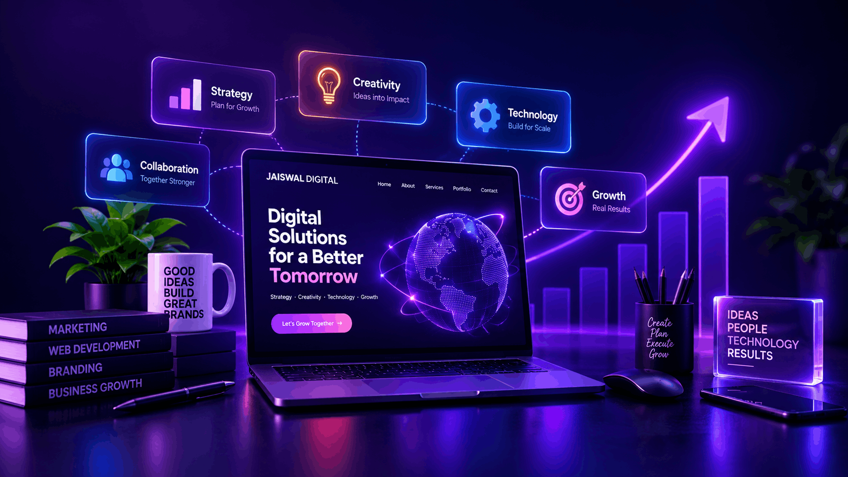 Strategy, technology and creativity at Jaiswal Digital